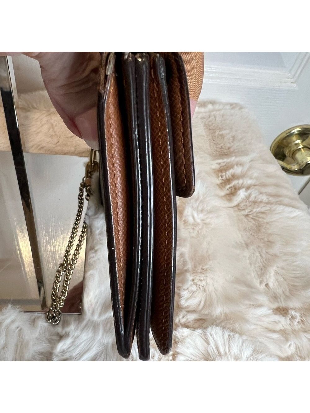 LOUIS VUITTON 2005 LV MONOGRAM ACCORDEON WALLET - Picture 6 of 13